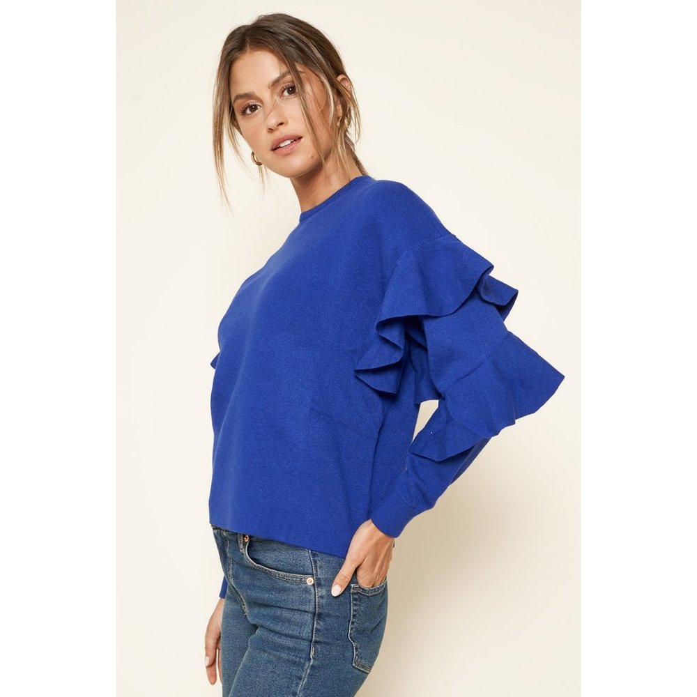 Hannah Ruffle Sleeve - Picture 2 of 4